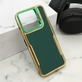 Futrola - maska GOLD LUXE za Huawei Honor X8b zelena (MS).