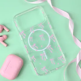 Futrola - maska print Magsafe za iPhone 17 Pro Max 6.9 Cute Bow.