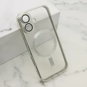 Futrola - maska CAMERA PROTECT MAGSAFE za iPhone 17 (6.3) srebrna (MS).