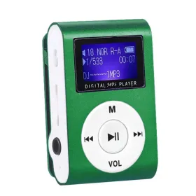 MP3 player LWD nano LCD ekran / displej 8GB zeleni.