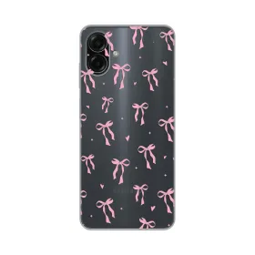 Silikonska futrola - maska print Skin za Samsung A075F Galaxy A07 Cute Bow.