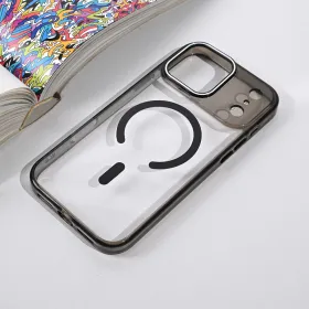 Futrola - maska Magsafe Color Pop za iPhone 17 Pro Max 6.9 crna.