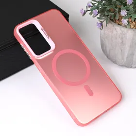 Futrola - maska Magsafe Clear za Samsung A165F Galaxy A16 5G roze.