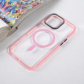 Futrola - maska Magsafe Color Pop za iPhone 16 Pro Max 6.9 roze.
