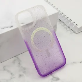 Futrola - maska Starlight MagSafe za iPhone 13 (6.1)/iPhone 14 (6.1) ljubicasta (MS).