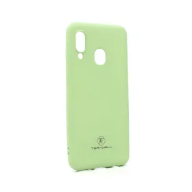 Futrola - maska Teracell Giulietta za Samsung A202 Galaxy A20E mat zelena.