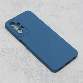 Futrola - maska Silikon Pro Camera za Samsung A135 Galaxy A13 4G tamno plava.