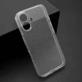 Futrola - maska SPARKLING za iPhone 16 (6.1) providna (MS).