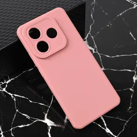 Futrola - maska Teracell Giulietta za Xiaomi Redmi Note 14 5G (China) mat tamno roze.