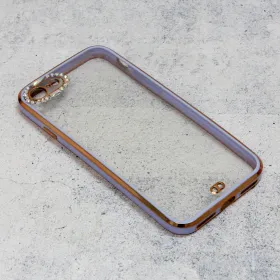 Futrola - maska Cirkon Camera za iPhone 7/8/SE 2020/2022 ljubicasta.