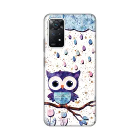 Silikonska futrola - maska print Skin za Xiaomi Redmi Note 11 Pro 4G/5G/Note 12 Pro 4G Owl.