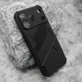 Futrola - maska COLOR STRONG II za iPhone 17 Pro Max (6.9) crna (MS).