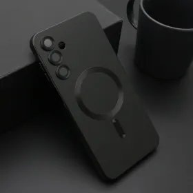 Futrola - maska ELEGANT MAGSAFE za Samsung A166 Galaxy A16 5G crna (MS).