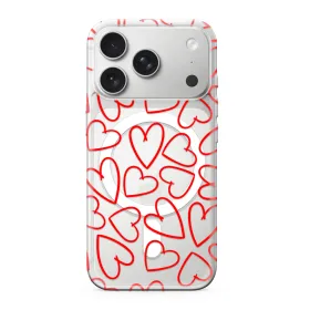 Futrola - maska silikonska print MagSafe za iPhone 17 Pro (6.3) my love (MS).