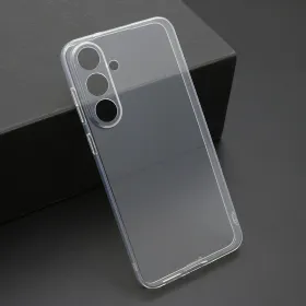 Futrola - maska ultra tanki PROTECT silikon za Samsung S731B Galaxy S25 FE providna (bela) (MS).