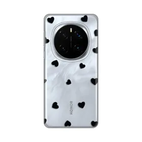 Silikonska futrola - maska print Skin za Huawei Honor Magic 7 Pro Hearts.