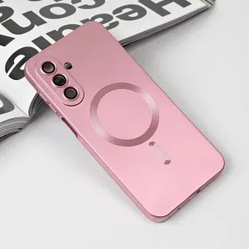Futrola - maska Magsafe Chrome za Samsung A175 Galaxy A17 roze.
