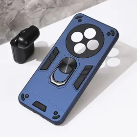 Futrola - maska Hard Ring za Xiaomi Redmi 14C/Redmi A4 tamno plava.