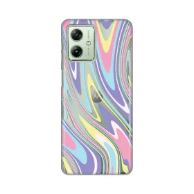 Silikonska futrola - maska print Skin za Motorola Moto G54 Liquid Dream.