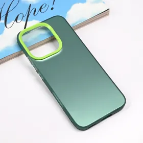 Futrola - maska Clear za Huawei Honor 400 Lite zelena.