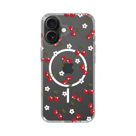 Futrola - maska print Magsafe za iPhone 16 6.1 Cute Cherries.