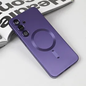 Futrola - maska Magsafe Chrome za Samsung S731B Galaxy S25 FE ljubicasta.