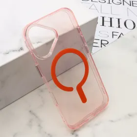Futrola - maska ColorLoop MagSafe za iPhone 16 (6.1) roze (MS).