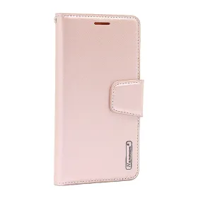 Futrola - maska BI FOLD HANMAN II za Samsung A715F Galaxy A71 svetlo roze (MS).