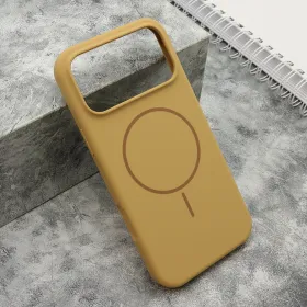 Futrola - maska FLEX MagSafe za iPhone 17 Pro Max (6.9) zlatna (MS).