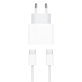Kucni punjac za iPhone 15/16 PD Fast charger 35W Type C na Type C beli HQ (MS).