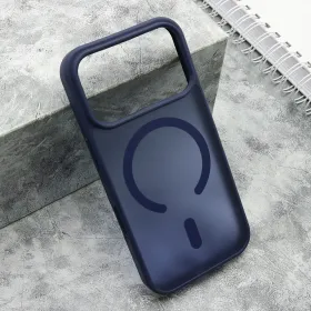 Futrola - maska SILKY MagSafe mat za iPhone 17 Pro (6.3) plava (MS).