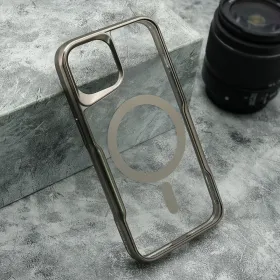 Futrola - maska PLATINUM MagSafe za iPhone 13 (6.1) zlatna (MS).