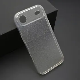 Futrola - maska SPARKLING za iPhone AIR (6.6) providna (MS).