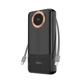 Power Bank prenosiva baterija Moxom MX-PB139 fast 20000mAh QC22.5W+ PD20W 2.4A crni (MS).