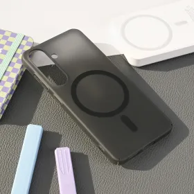 Futrola - maska Magsafe mat PC za Samsung S931 Galaxy S25 crna.