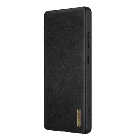 Futrola - maska Nillkin Qin Pro Leather za Samsung S938 Galaxy S25 Ultra crna.