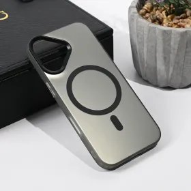 Futrola - maska Magsafe Clear za iPhone 17 6.3 crna.