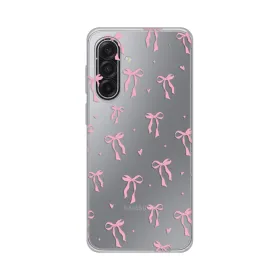 Silikonska futrola - maska print Skin za Samsung A175 Galaxy A17 Cute Bow.