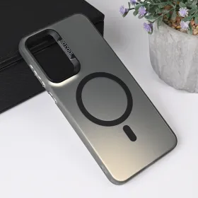 Futrola - maska Magsafe Clear za Samsung A366 Galaxy A36 5G crna.