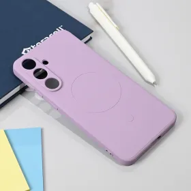 Futrola - maska Teracell Giulietta Magsafe za Samsung S731B Galaxy S25 FE ljubicasta.