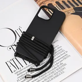 Futrola - maska Crossbody za iPhone 16 Pro Max 6.9 crna.