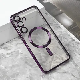 Futrola - maska Magsafe Lux za Samsung S731B Galaxy S25 FE ljubicasta.