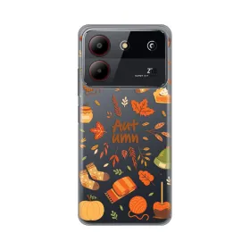 Silikonska futrola - maska print Skin za ZTE Blade A54 Autumn.