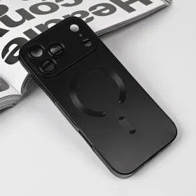 Futrola - maska Magsafe Chrome za iPhone 17 Pro Max 6.9 crna.