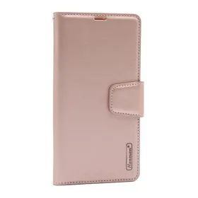 Futrola - maska BI FOLD HANMAN II za Samsung A505 Galaxy A50/A307 Galaxy A30s/A507 Galaxy A50s svetlo roze (MS).