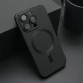 Futrola - maska ELEGANT MAGSAFE za iPhone 14 Pro (6.1) crna (MS).
