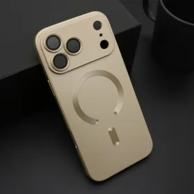 Futrola - maska ELEGANT MAGSAFE za iPhone 17 Pro Max (6.9) zlatna (MS).