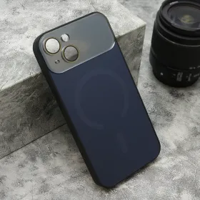 Futrola - maska PASTELPOP MagSafe za iPhone 13 (6.1) crna (MS).