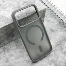 Futrola - maska SILKY MagSafe mat za iPhone 17 Pro (6.3) siva (MS).