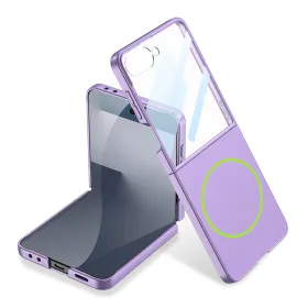 Futrola - maska SMOOTH MagSafe za Samsung F751B Galaxy Z Flip 7 5G ljubicasta (GKK case) (MS).